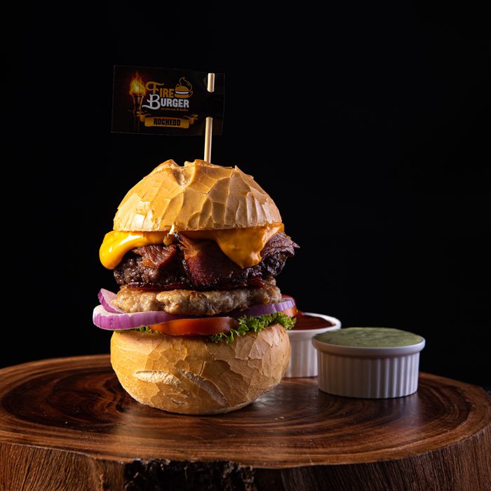 Hambúrguer Fire Burger