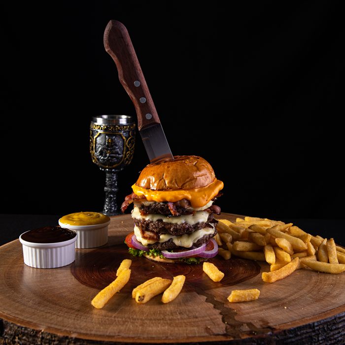 Hambúrguer Fire Burger
